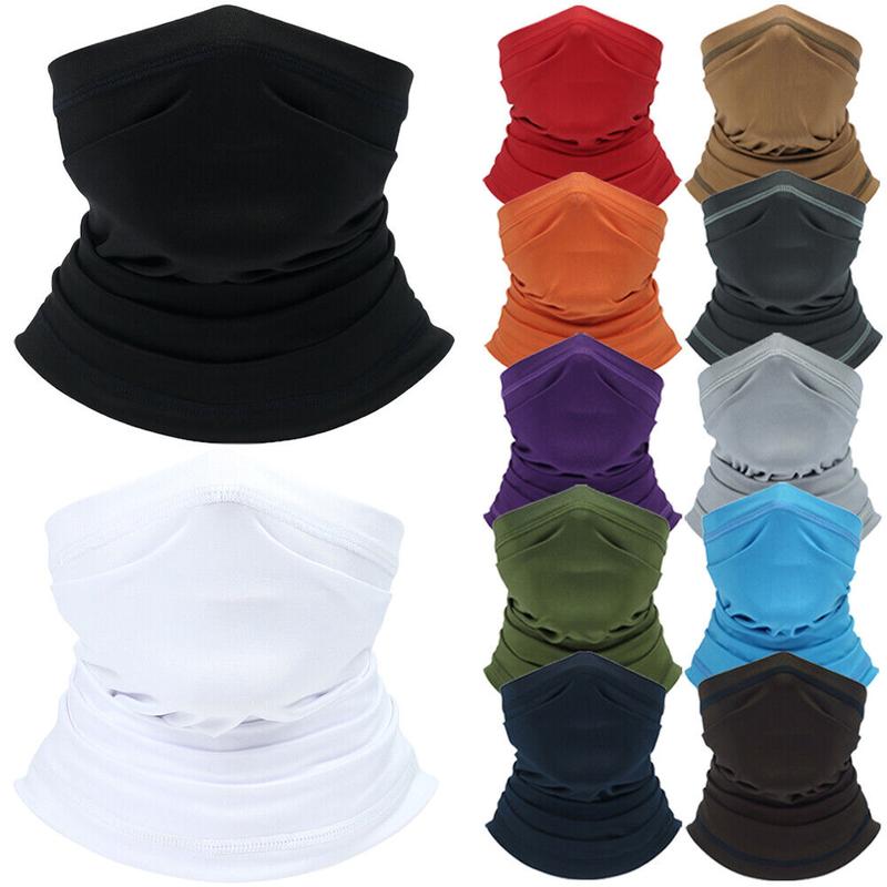 Cooling Summer Neck Gaiter Face Scarf Neck Cover for Cycling Bandana Headwear