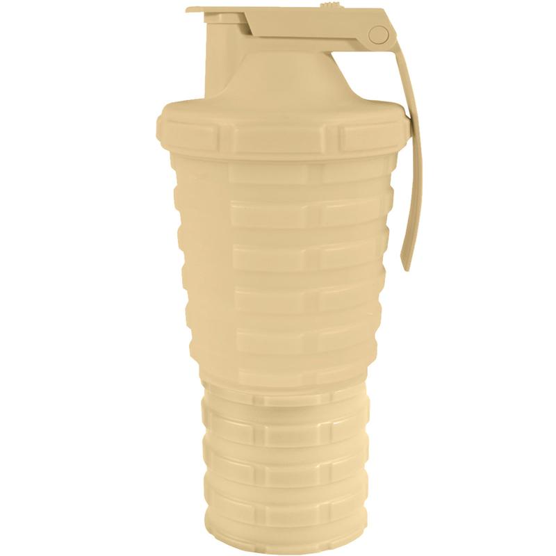 Grenade 20 oz. Shaker Blender Mixer Bottle with 600ml Protein Cup Compartment