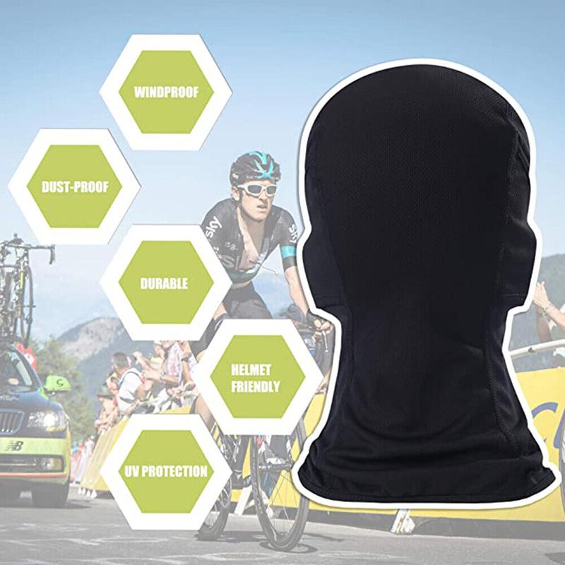 Balaclava Face Mask UV Protection for Outdoor Ski Motorcycle Windproof Sun Hood