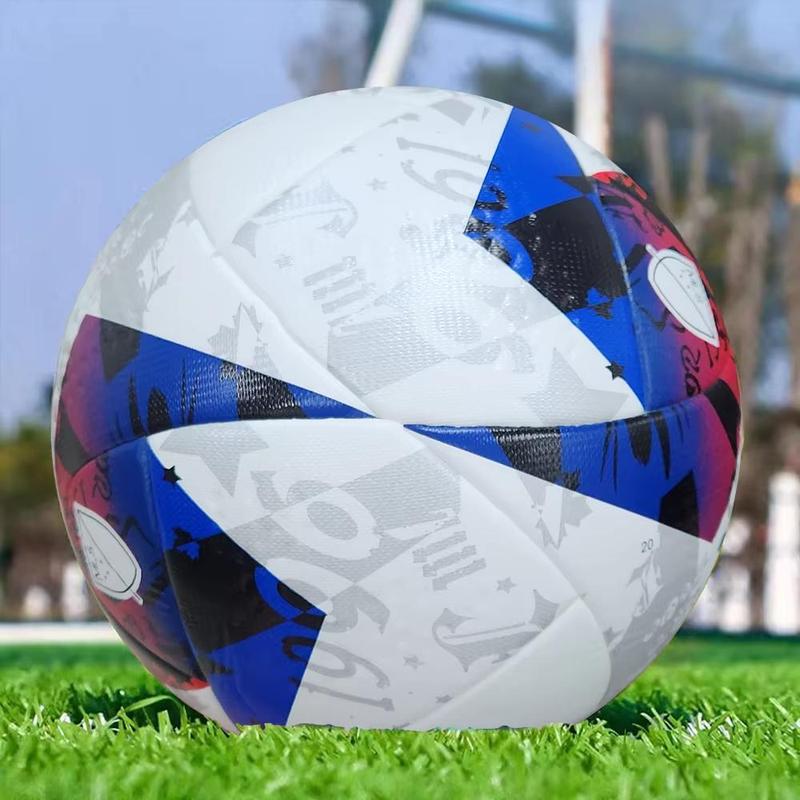 Size 5 Professional High-quality Official Soccer Ball, Premium PU Material, Seamless Construction, Abrasion-resistant for Outdoor League Play and Training