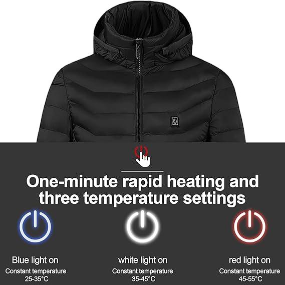 Waterproof And Warm Heated Jacket For Outdoor Activities softshell jacket sports jacket