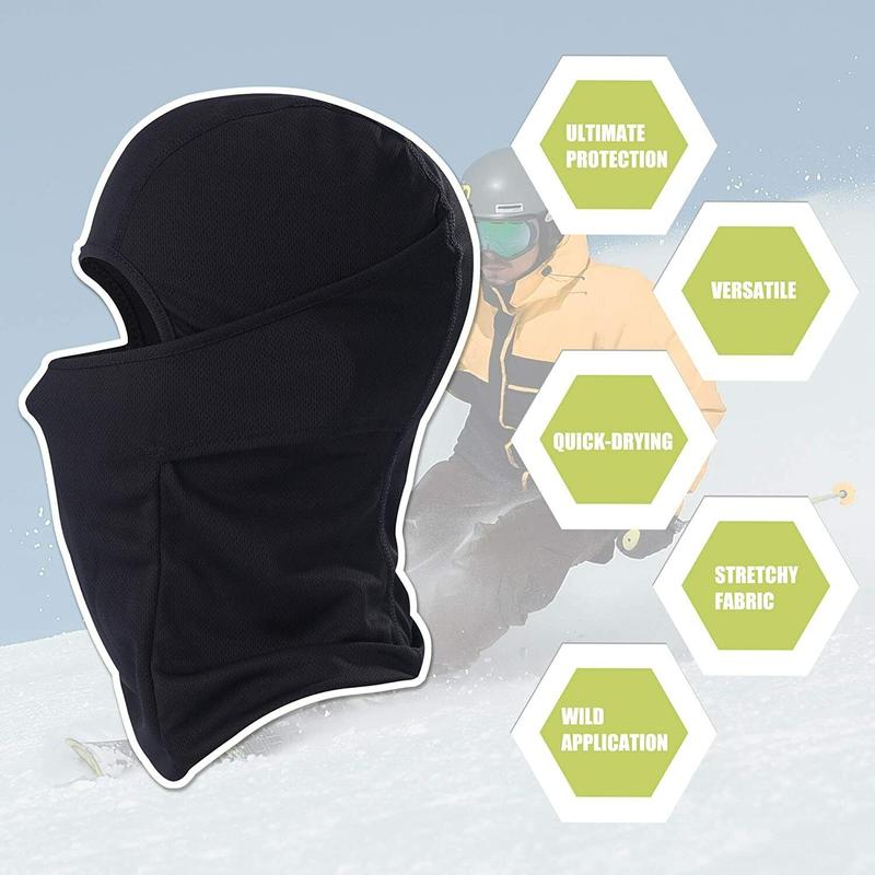 Balaclava Face Mask UV Protection for Outdoor Ski Motorcycle Windproof Sun Hood