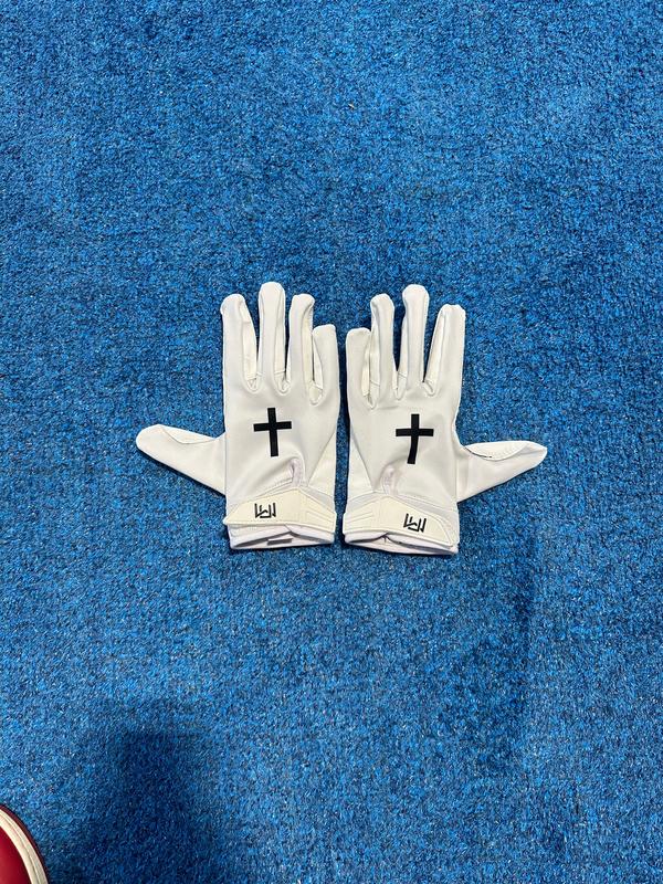 Unwritten Cross Football Gloves