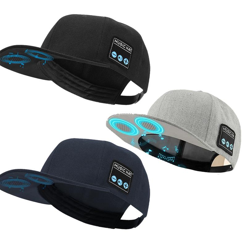 2024 NEW Hat with Bluetooth Speaker Adjustable Bluetooth Hat Wireless Smart Loudspeaker Cap For Outdoor Sport Baseball Cap With Mic