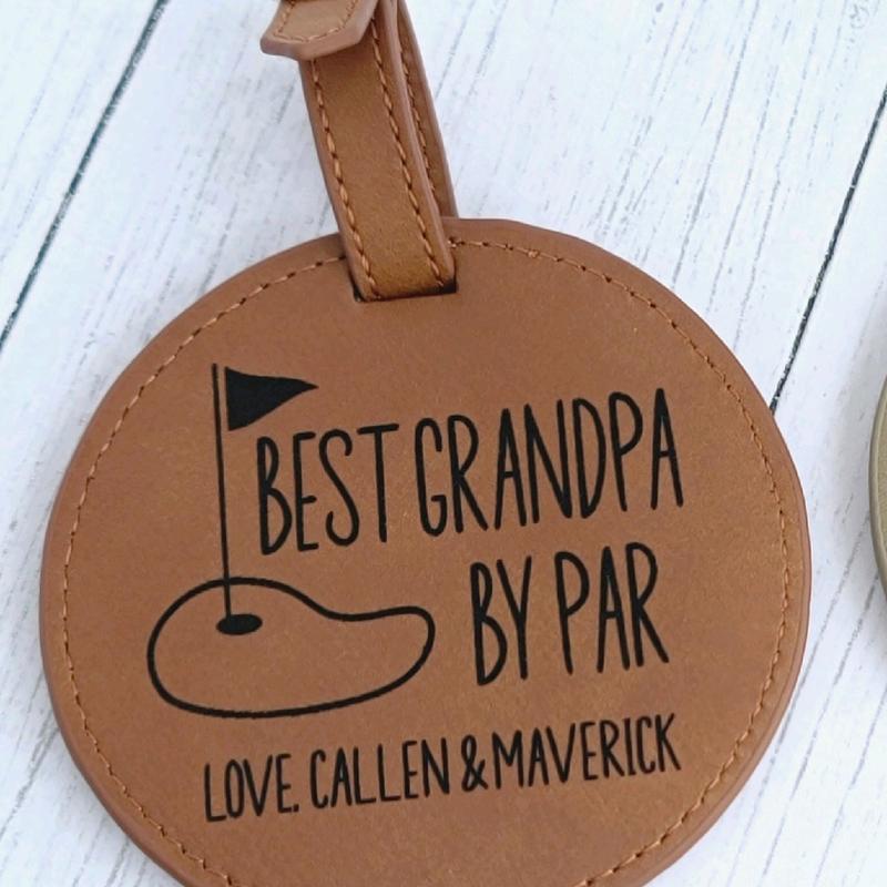 Best Dad By Par Golf Tee Holder, Personalized Gift For Dad From Kids, Golf Gift Ideas, Best Grandpa By Par, Best Uncle, Sports Gift