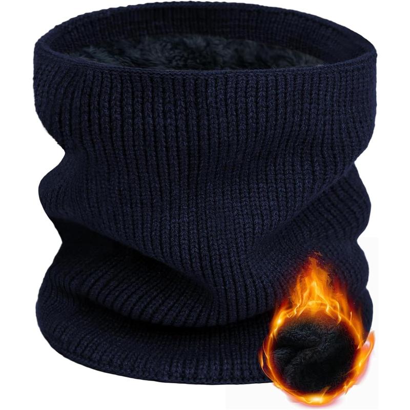 Neck Warmer Gaiters for Men Women Winter Neck Scarves Fleece Cold Weather Gear Ski Accessories Nose Ear Face Mask