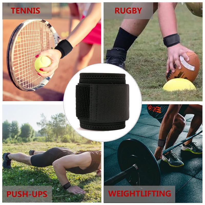 2 Pack Wrist Brace for Carpal Tunnel Weightlifting Adjustable Flexible Comfortable Wrist Wraps for Men & Women