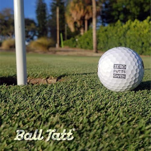 Golf Ball Stamp, Self-Inking Golf Ball Stamper, Golf Ball Marker, Reusable Golf Ball Marking Tool to Identify Golf Balls, Golfer Gift, Golfing Accessories for Men and Women, Funny (Humor Parody)