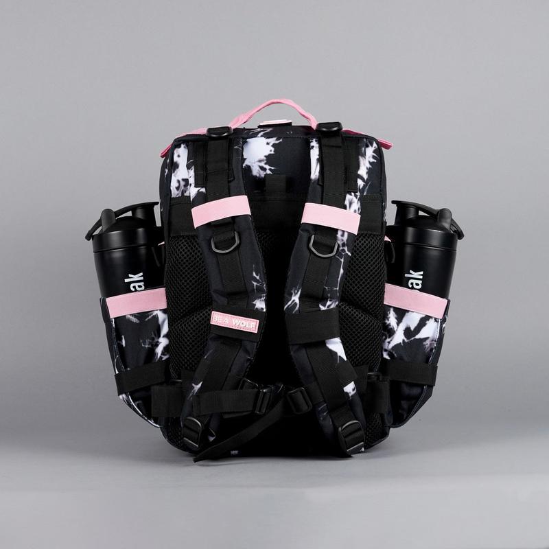 25L Backpack Black Lightning Knockout Pink