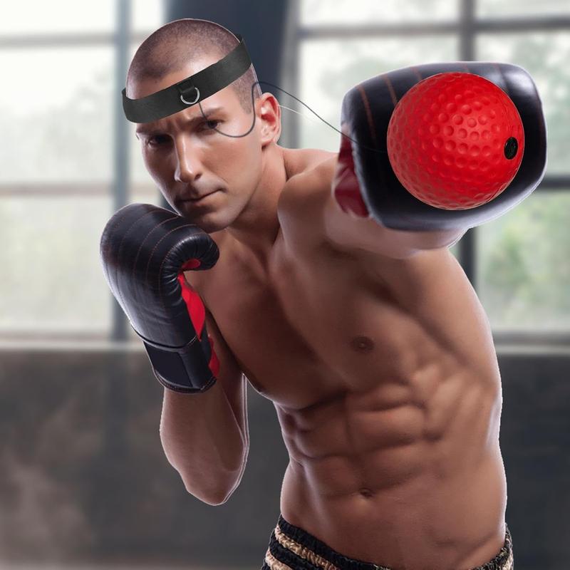 Boxing Reflex Ball Set, Headband Reflex Ball, React Reflex Ball for Boxing