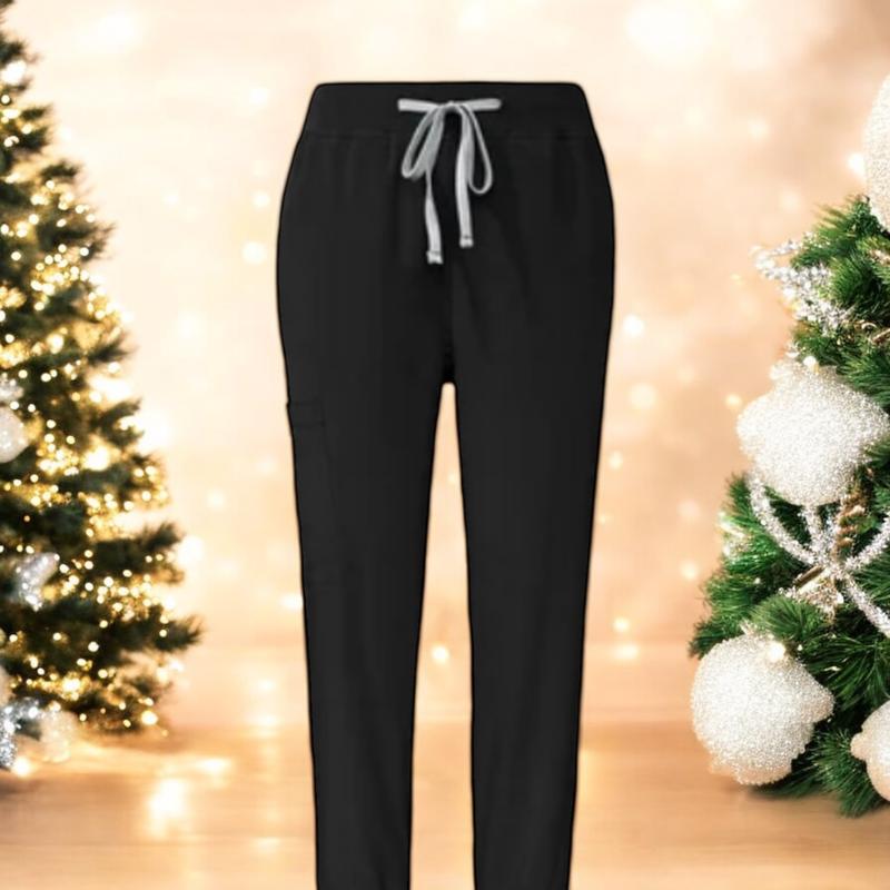 Jogger Women's Black Scrubs Pants