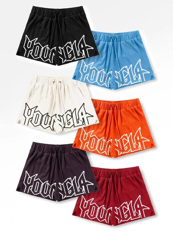 Youngla Summer Sports Fitness Shorts - Quick Drying & Breathable Basketball Training Shorts