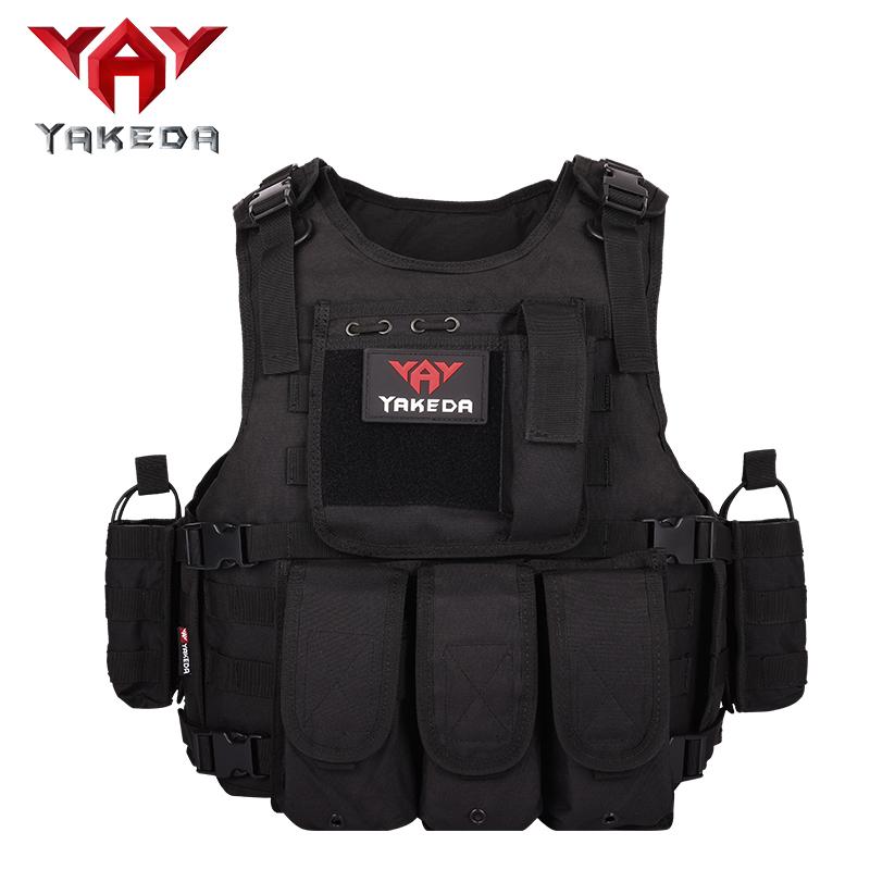 YAKEDA VT-322 Outdoor Vest, CS Game Training Vest, Side Protective Vest, High-cost Perfomance Secure Vest