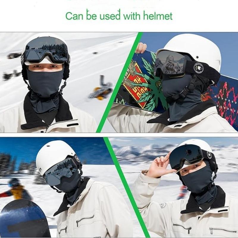 Winter Warm Full Face Mask, 1 Count Windproof Outdoor Sports Face Cover for Cycling, Skiing, Snowboarding, Motorcycle Riding