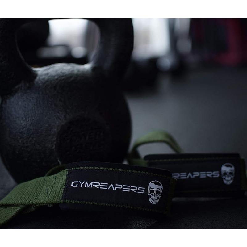 Reapers Lifting Wrist Straps for Gymer - Professional Gym Equipment - Weightlifting, Bodybuilding, Powerlifting, Strength Training, & Deadlifts