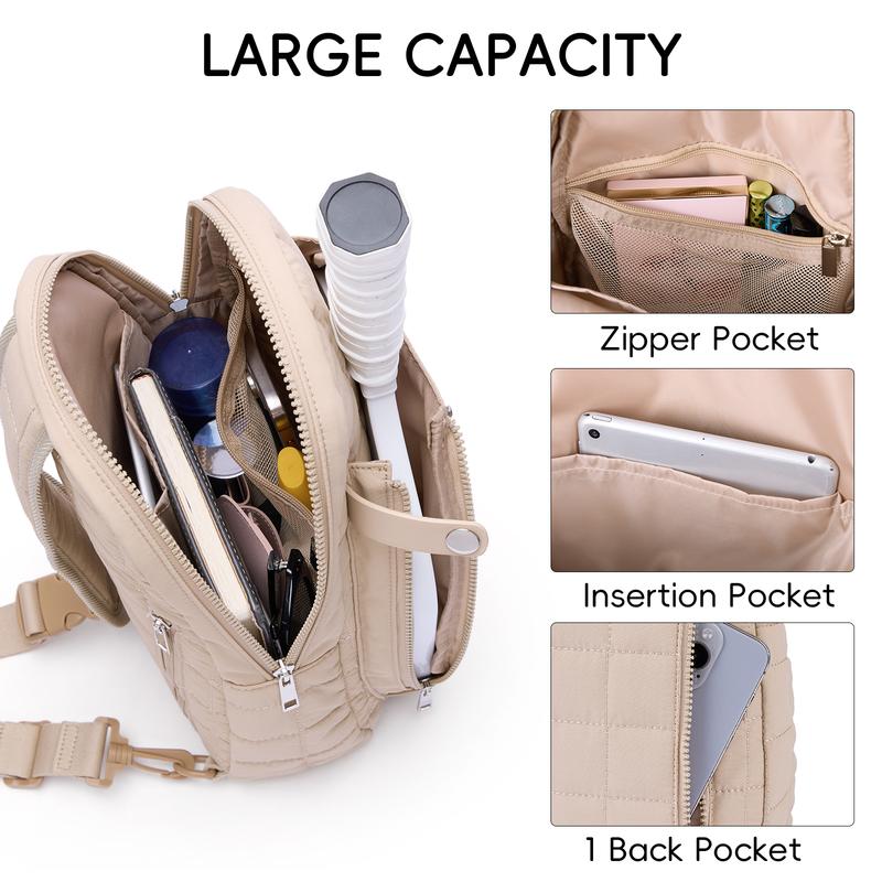 CLUCI Pickleball Bag for Women Men Crossbody Sport Pickleball Sling Bag