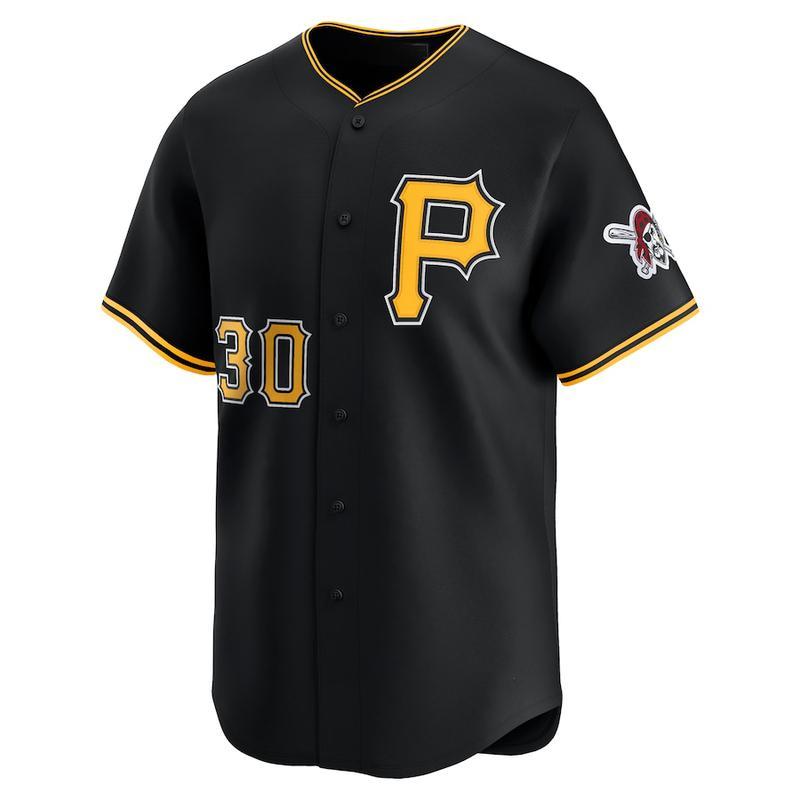 Men's Pirates Paul Skenes Black Alternate Limited Player Jersey