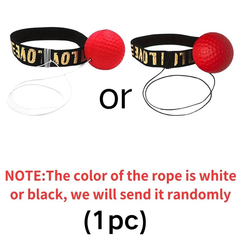 Boxing Reflex Ball with Adjustable Headband & Random Color Rope, 1 Count Improve Reaction Speed and Hand Eye Coordination Training Boxing Equipment for Home, Boxing Gear for MMA, Summer Gift