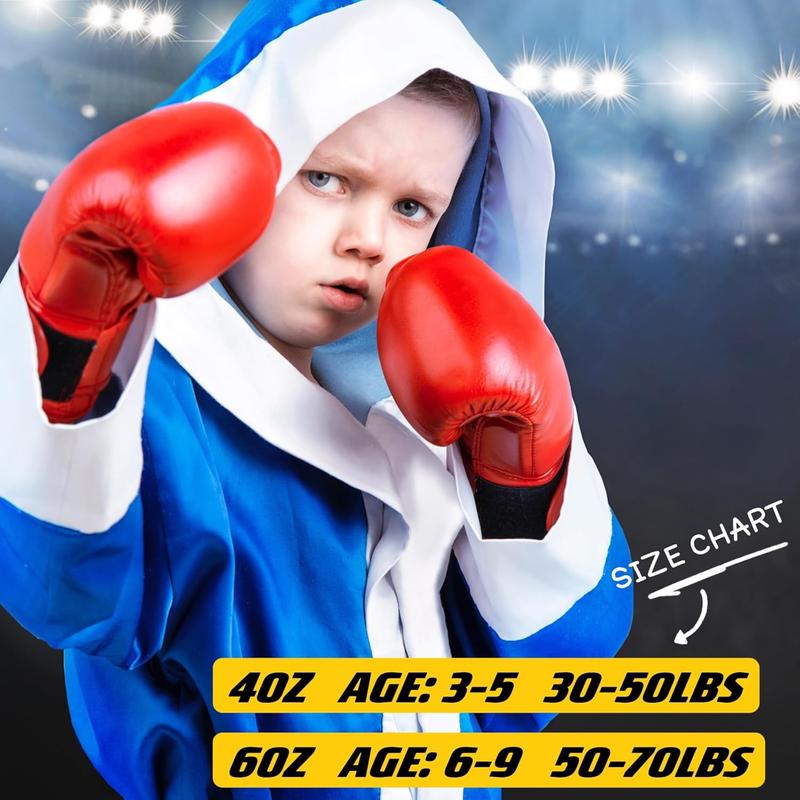 Upgrade  Boxing Gloves for 3-8 Year Boys and Girls,  Boxing Gloves for  , Boxing Gloves  Sparring for Punching Bag, Kickboxing, Muay Thai, MMA