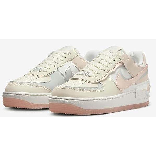 Women's Nike AF1 Shadow Coconut Milk Crimson Tint (DZ1847 105)