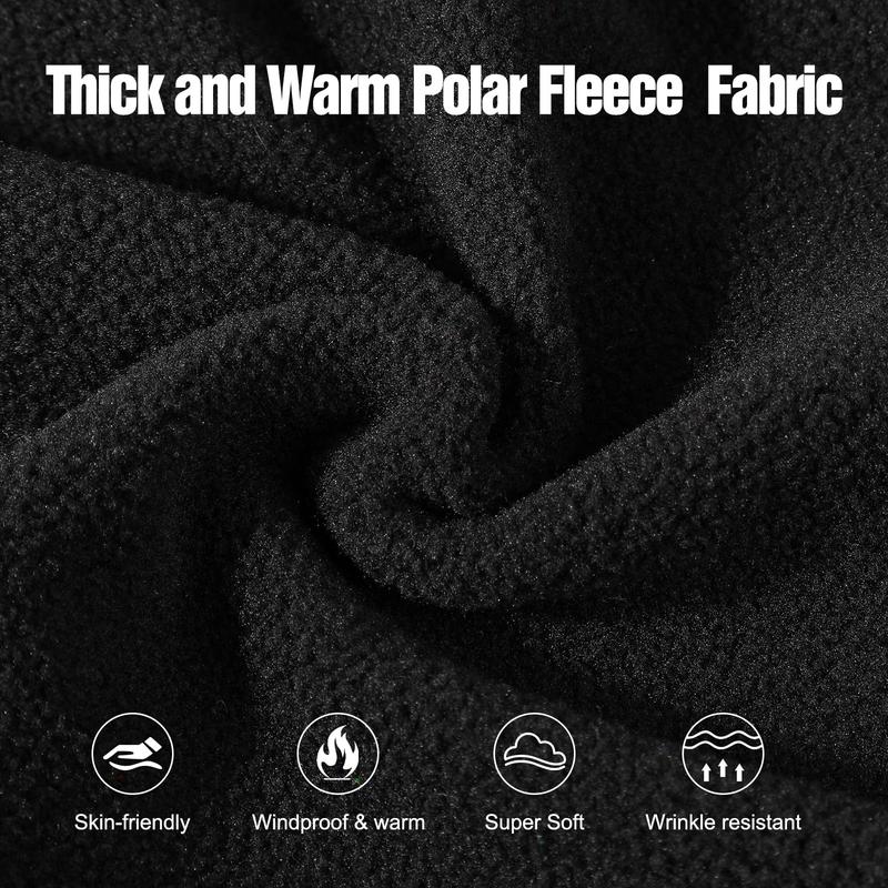 Warm Fleece Balaclava Ski Mask Windproof Winter Face Mask for Men & Women - Face Cover for Extreme Cold Weather Gear Skiing Snowboarding Cycling