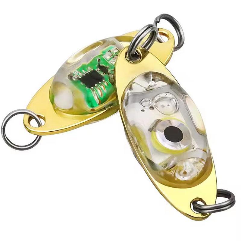 Electronic Flashing Lure, 1 Count Fishing Lure Lamp for Night Saltwater Freshwater Fishing, Underwater Fishing Bait, Outdoor Fishing Accessories