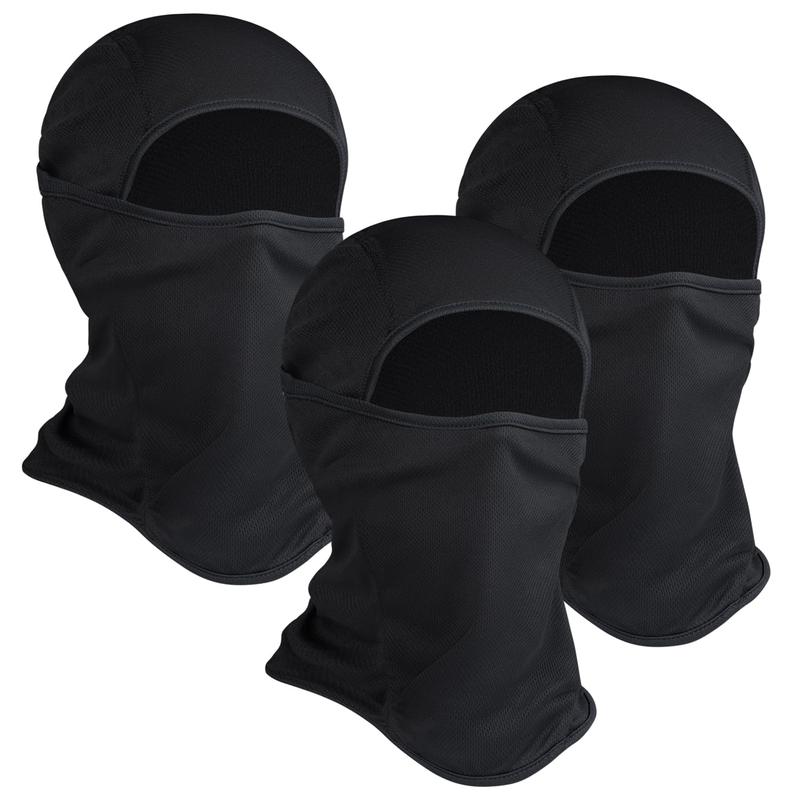 3 Pieces  Ski Mask -Winter Full Face Mask for Men Women Windproof Weather Outdoors Cover for Men Women Boys Girls