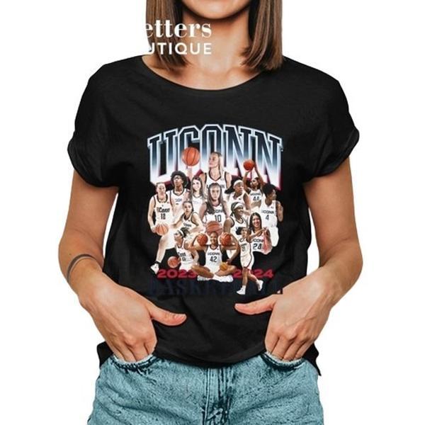 Official UCONN Women's Basketball Team Short Sleeve Tshirt Collection - 2023-2024 Season T-Shirt