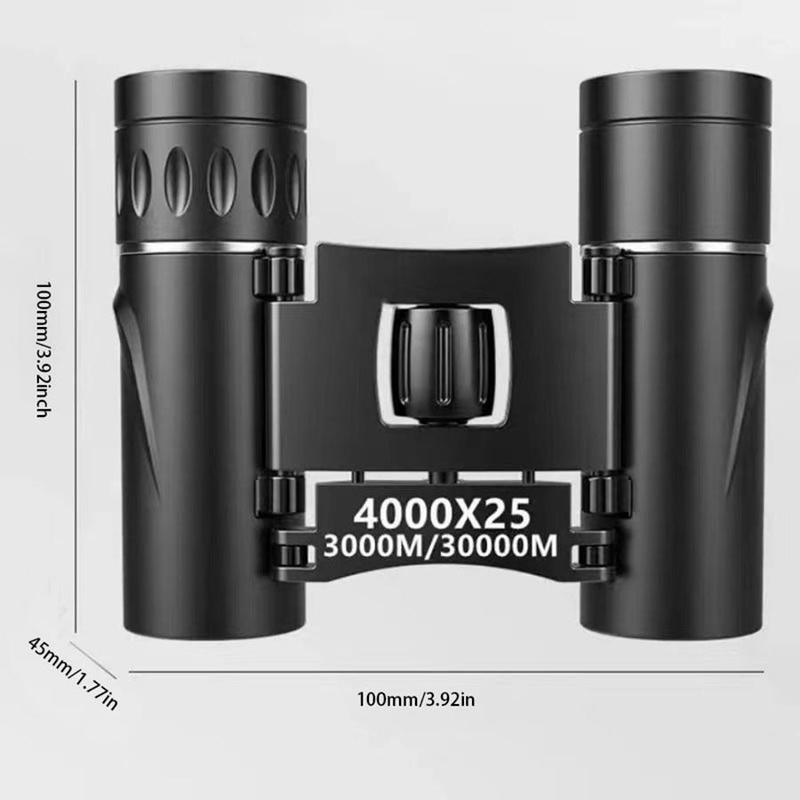 Portable Binoculars, Handheld Folding Binoculars, High Definition Binoculars for Outdoor Camping Hiking Concert Race