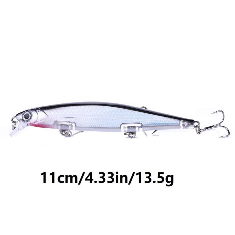 Artificial Fishing Lure With Hook (10pcs), Simulation Fishing Bait, Fishing Lure For Freshwater & Saltwater, Outdoor Fishing Accessories, Fishing Equipment