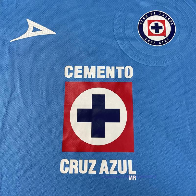 24 25 Cruz Azul home jersey Mexico soccer jersey training jersey sports casual