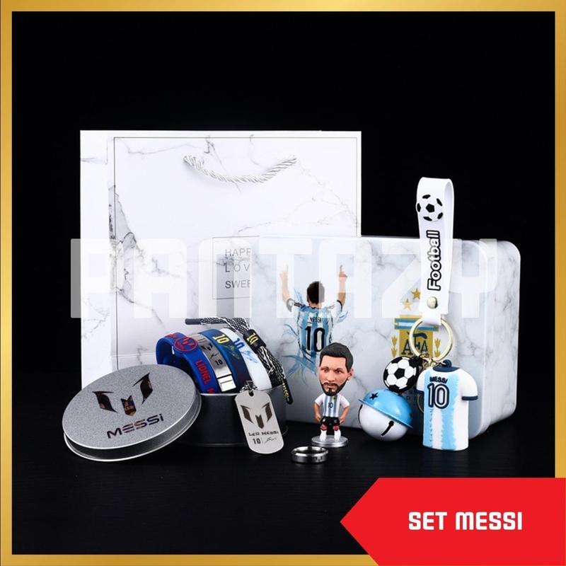 Ronaldo, Messi, Neymar Football Gift Set: Complete 12-Piece Collection