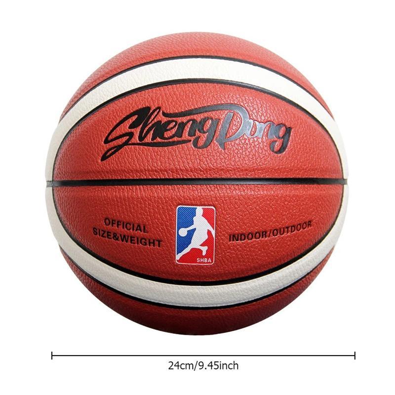 Size 7 Basketball, High Quality Official Competition Team Basketball, Indoor Outdoor Basketball Training Equipment for Men & Women