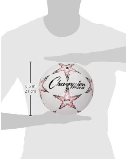 Champion Sports Viper Soccer Ball - Synthetic Leather – Youth, Kids, Adult - Sizes 3, 4, 5