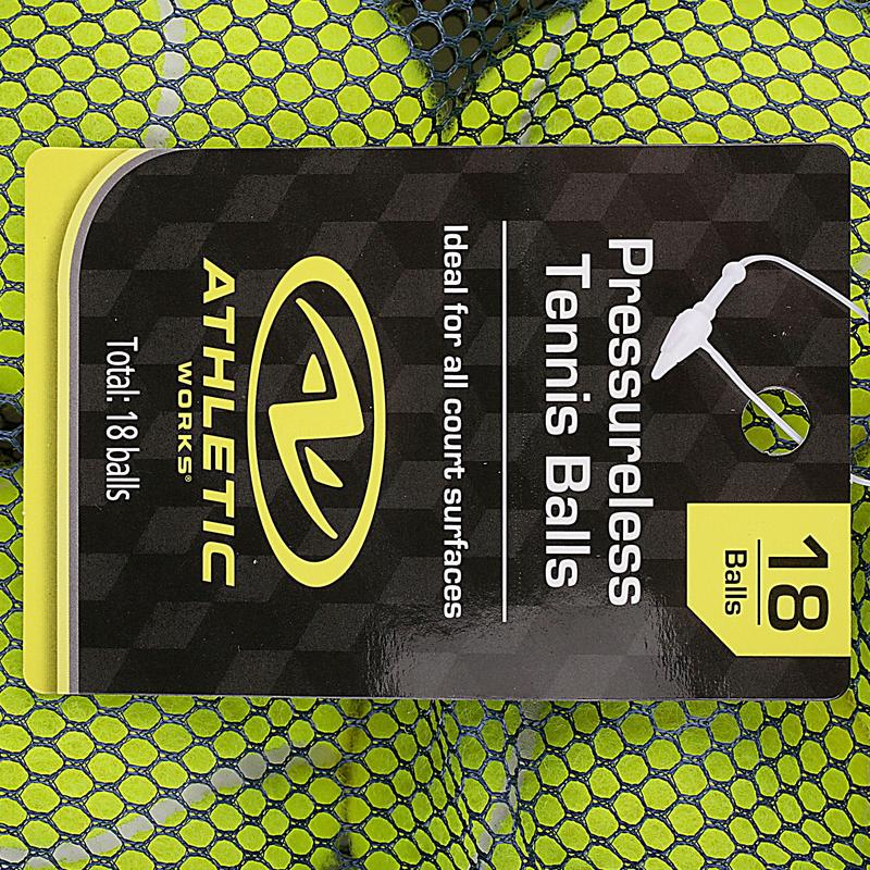 Pressureless Tennis Balls (18 Balls)