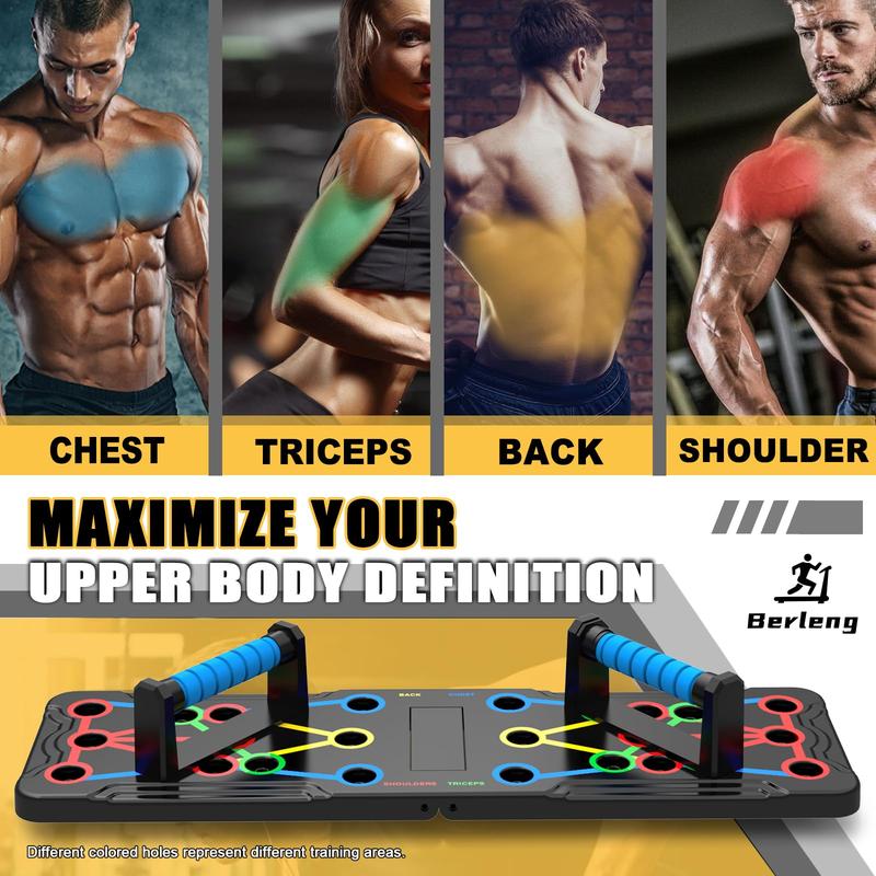 15-in-1 Push-Up Board – Multi-Functional Home Workout for Chest, Arms, Strength, and Fat Burning, Fitness Gear for Men & Women