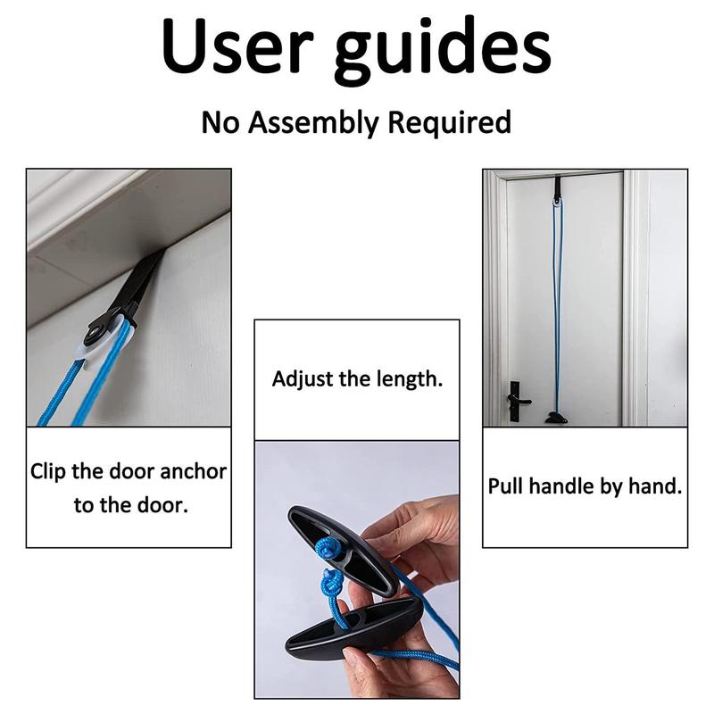 Shoulder Pulley for Physical Therapy, Exercise Pulleys System for Shoulders Rehab Over Door, Physical Therapy Equipment for Alleviate Shoulder Pain